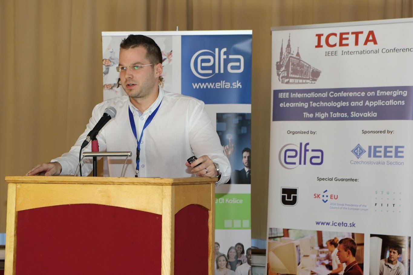 Medzinárodná konferencia o eLearningových technológiách a ich aplikáciách (ICETA 2017)