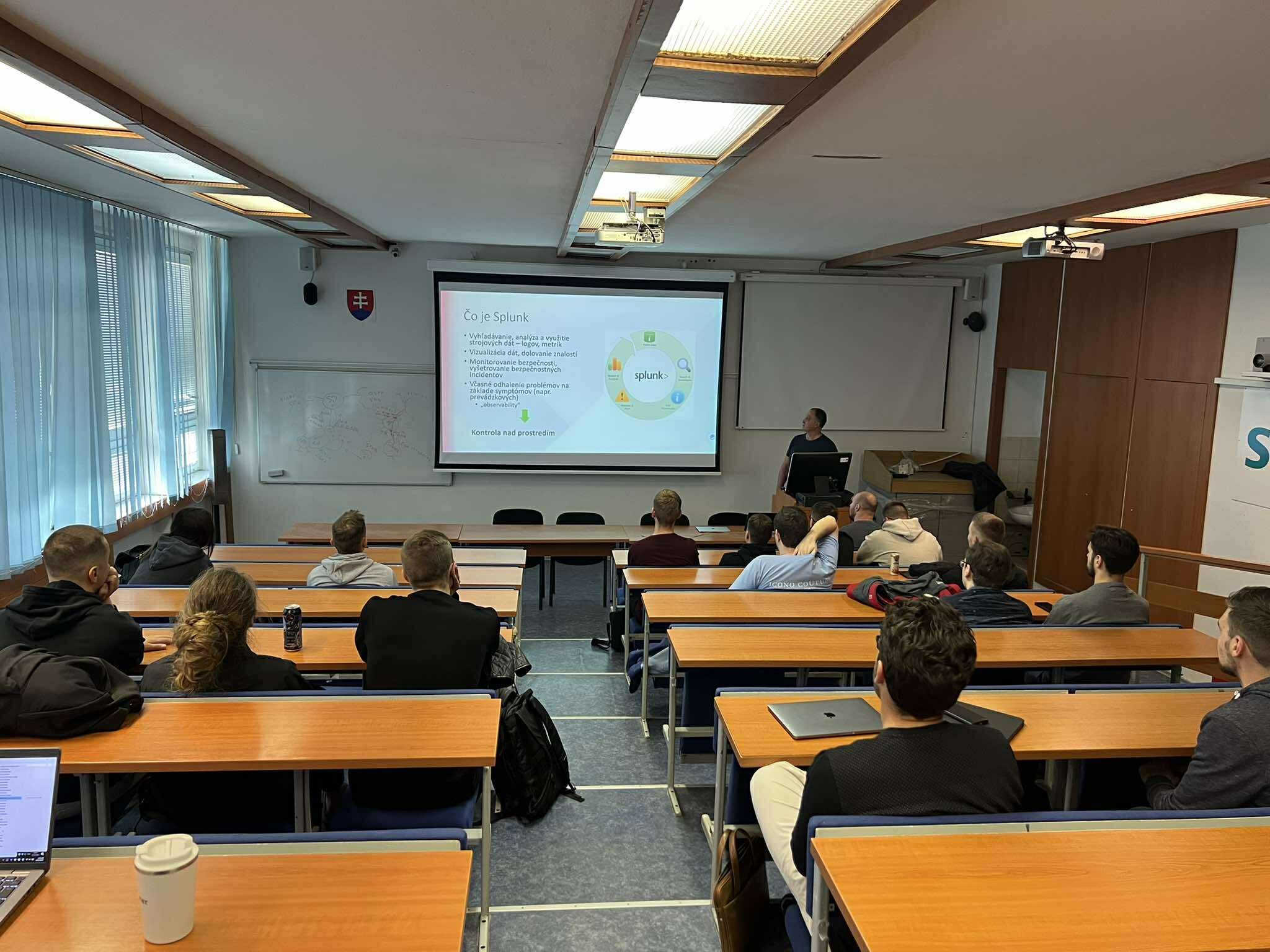 Prednáška na predmete RPRI na tému Splunk